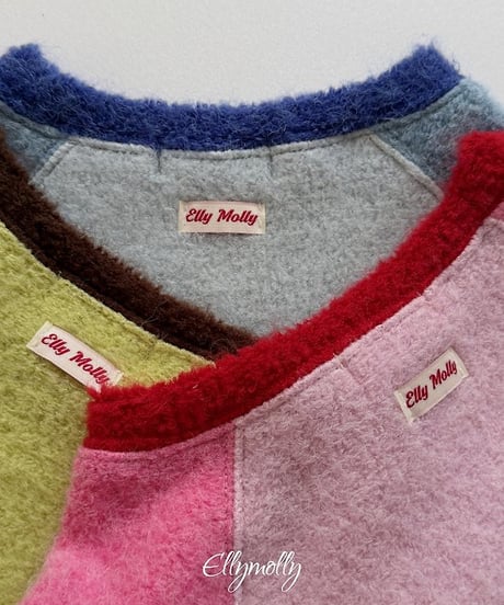 【ellymolly】Sweet Muffin Raglan Sweatshirt