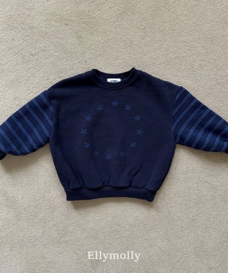 【ellymolly】Star Circle Sweatshirt