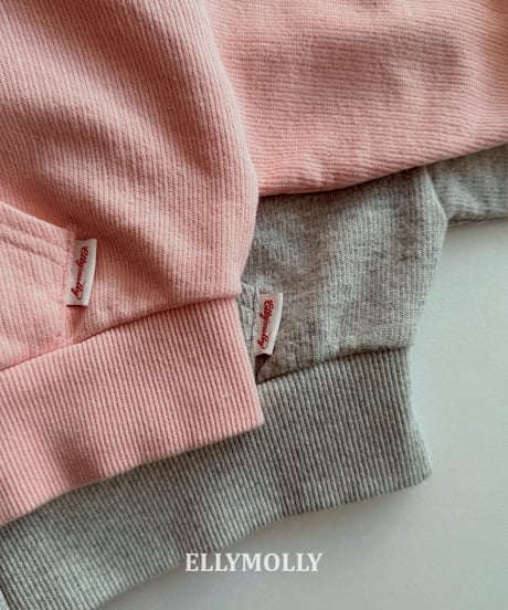 【ellymolly】Heart Glow Hooded Zip-Up