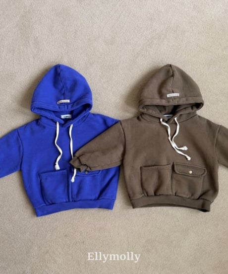 【ellymolly】Pocket Vibe Hoodie