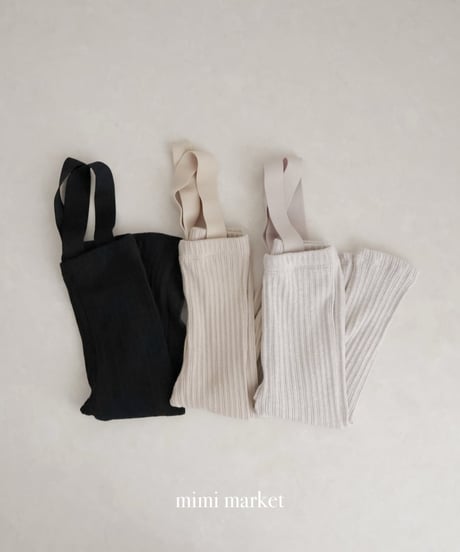 【mimi-maket】Cozy rib pants