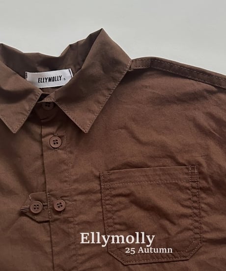 【ellymolly】Monet Buckle Shirt
