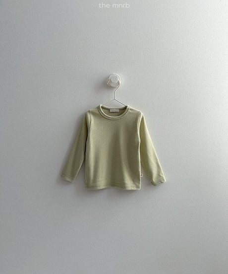 【minirobe】Yoplait Ribbed T-Shirt