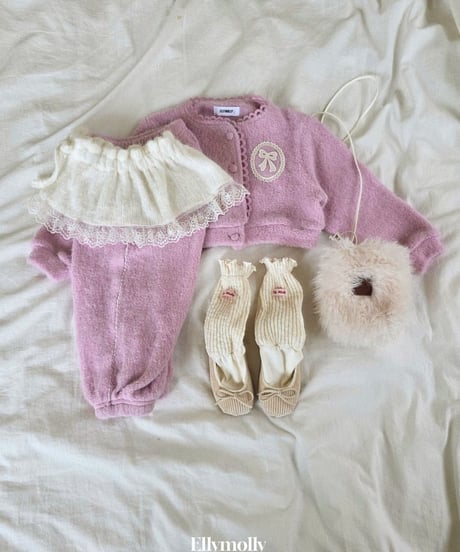 【ellymolly】Fuzzy Hug Cardigan