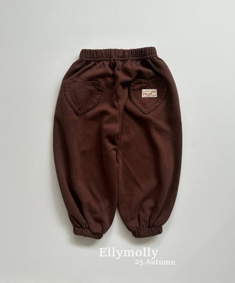 【ellymolly】Autumn Heart Jogger Pants