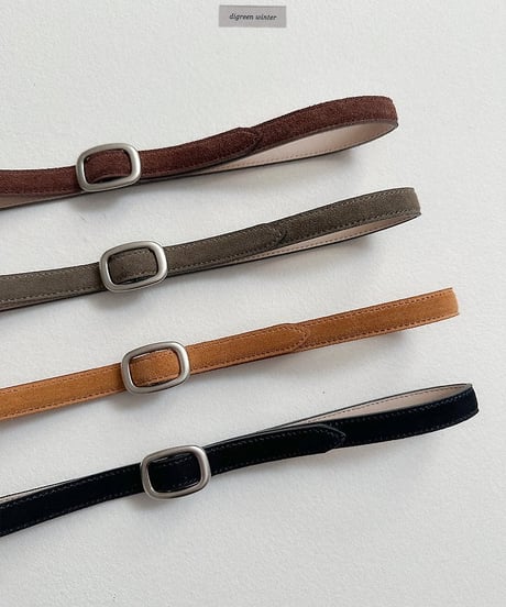 【digreen】Suede Belt