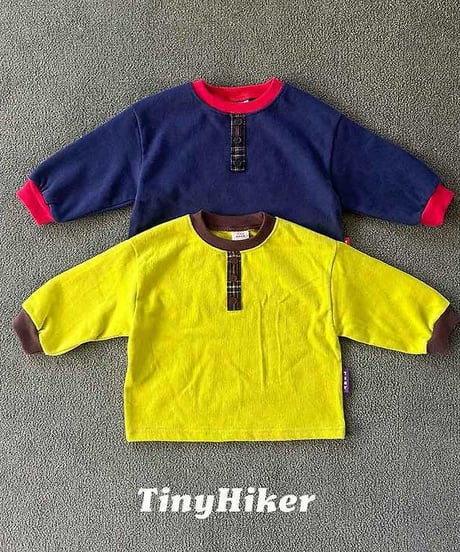 【tiny hiker】Tom Sawyer Henley Tee