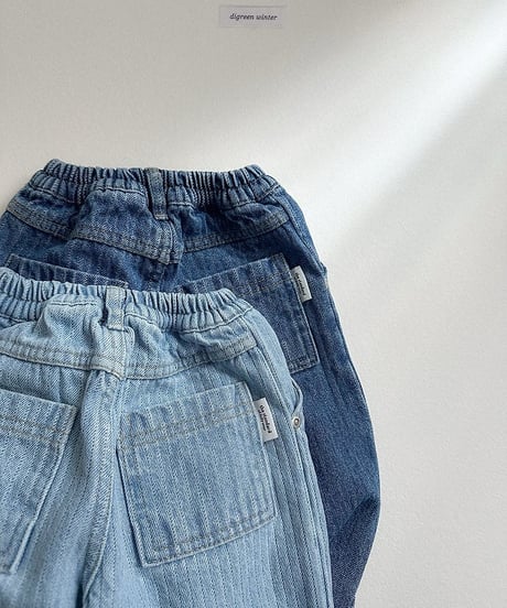 【digreen】Quilted Denim Pants
