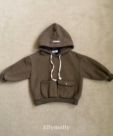 【ellymolly】Pocket Vibe Hoodie