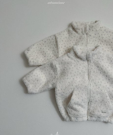 【atomeme】Teddy Zip-up