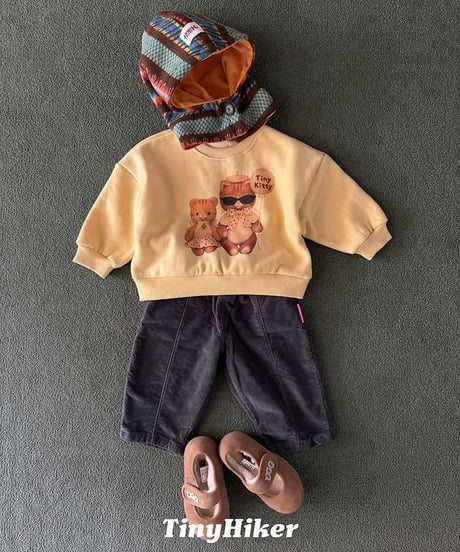 【tiny hiker】Tiny Cat Sweatshirt