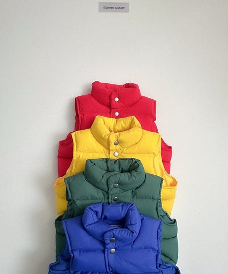 【digreen】Vivid Padded Vest