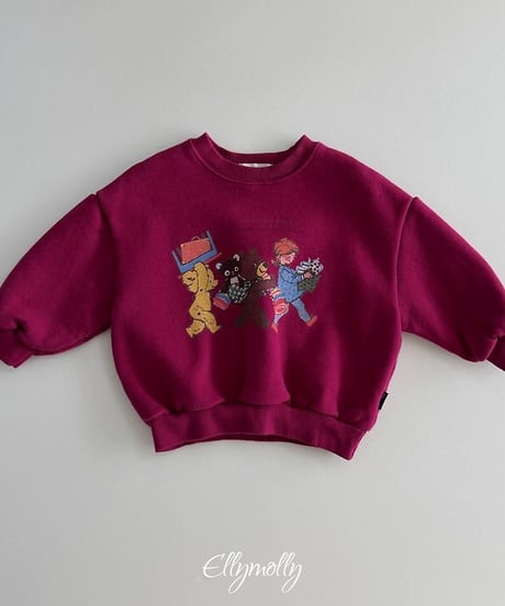 【ellymolly】Market Friends Sweatshirt