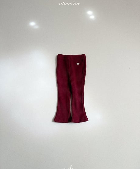 【atomeme】Ronnie Bootcut Pants