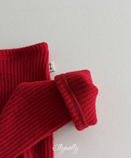 【ellymolly】Wool Ribbed Socks
