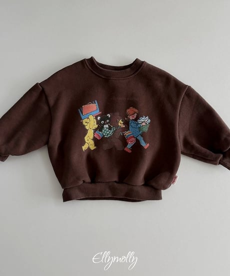【ellymolly】Market Friends Sweatshirt