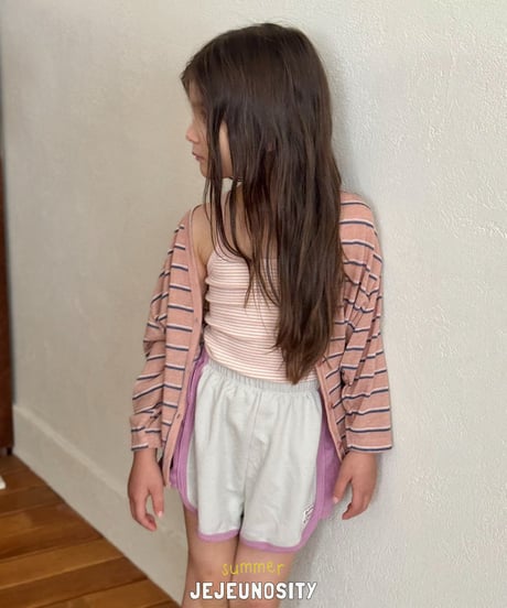 【jejeunosity】stripe leo cami