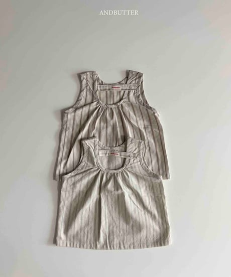 【andbutter】Natural button T