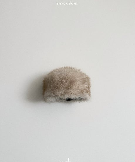 【atomeme】Fur Bucket Hat