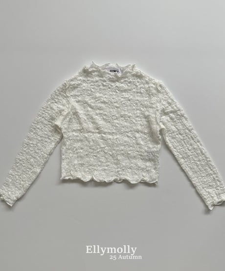 【ellymolly】Say Lettuce Hem T-Shirt