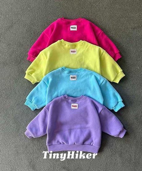 【tiny hiker】Tiny Embroidered Sweatshirt