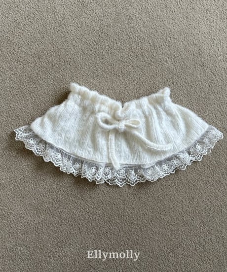 【ellymolly】Blooming Knit Skirt