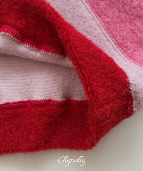 【ellymolly】Sweet Muffin Raglan Sweatshirt
