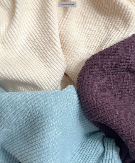 【digreen】Taupe Turtle-neck Tee