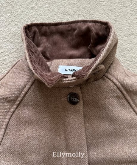 【ellymolly】Fine Long Wool Coat