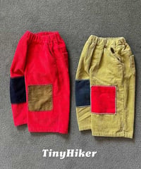【tiny hiker】Patch Corduroy Pants
