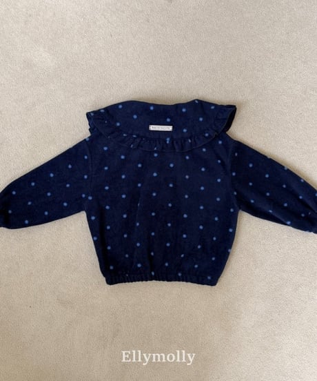 【ellymolly】Dot Sailor Sweatshirt