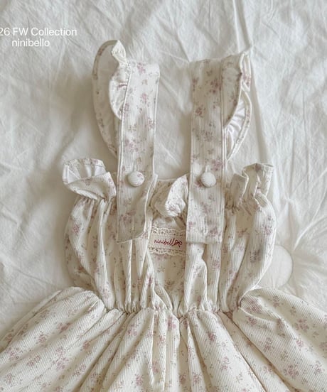 【ninibello】Picnic Corduroy Dress