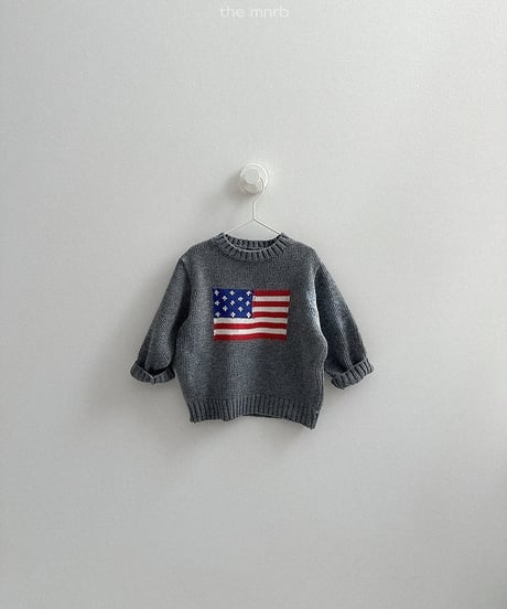 【minirobe】American Knit Sweater