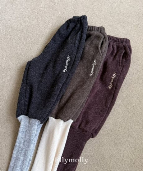 【ellymolly】Point Warmer Pants