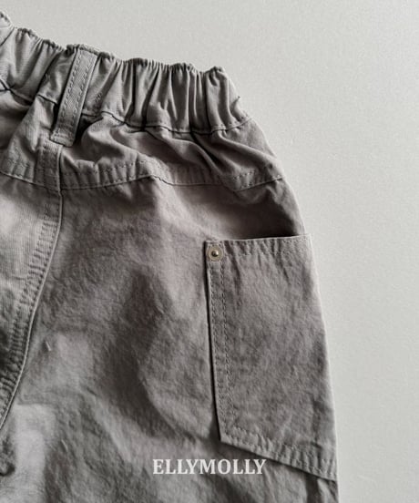 【ellymolly】Pigment Curve Pants