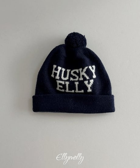 【ellymolly】Husky Pom Beanie