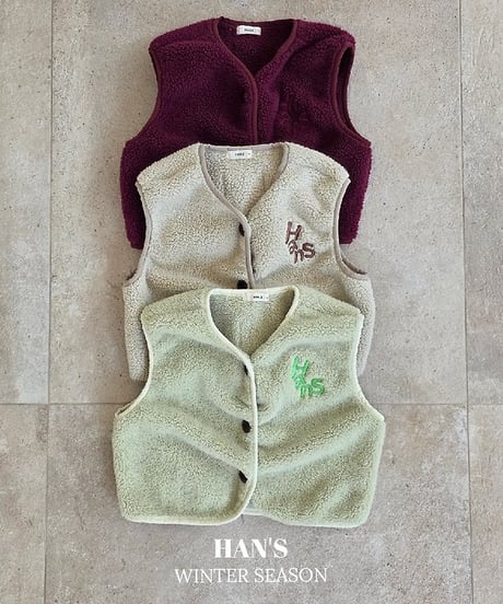 【hans】Kong Kong Sherpa Vest