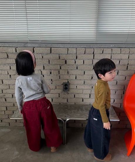 【pie】Little Rascal Corduroy Pants