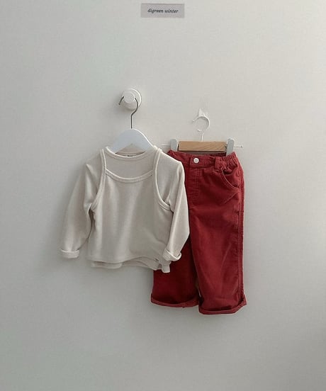 【digreen】Velveteen Pants