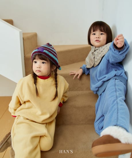 【hans】Terry Fleece Sweatshirt