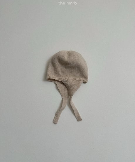 【minirobe】Earflap knit beanie