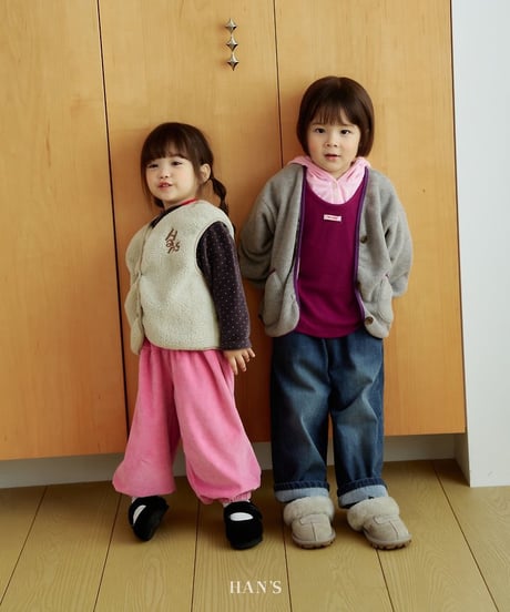 【hans】Tok Tok Velour Pants
