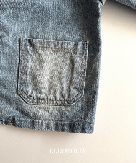 【ellymolly】Denim-Breeze-Jacket
