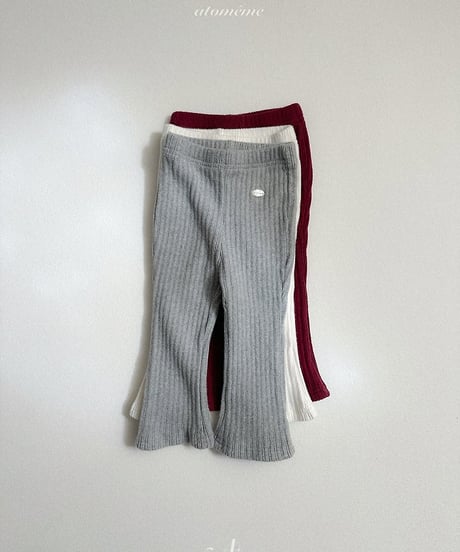 【atomeme】Ronnie Bootcut Pants