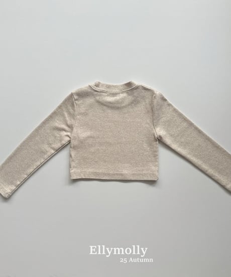 【ellymolly】Nine Cropped T-Shirt
