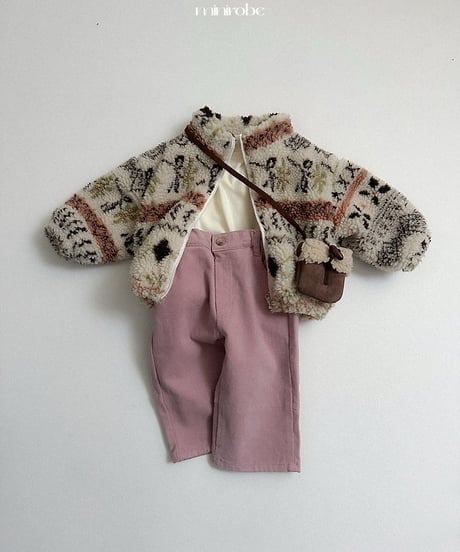 【minirobe】Eddie Dumble Zip-Up