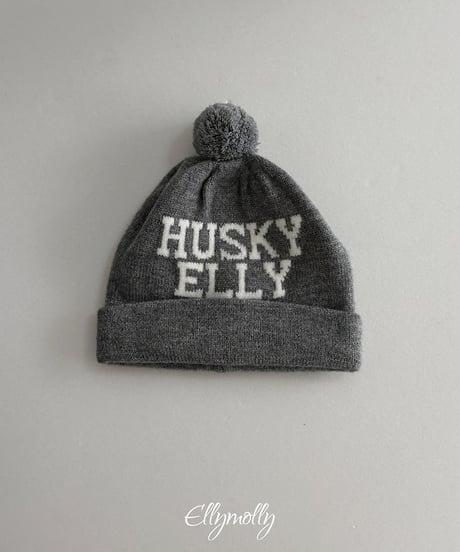 【ellymolly】Husky Pom Beanie