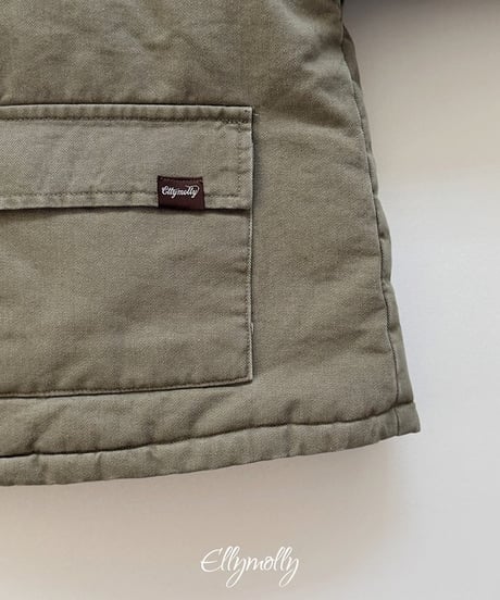 【ellymolly】Cation Dumble Jacket