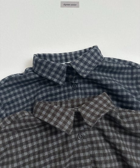 【digreen】Mona Check Shirt