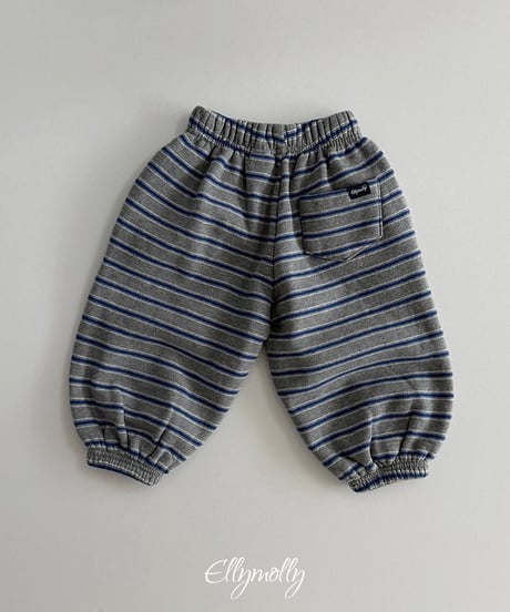 【ellymolly】Tok Tok Stripe Jogger Pants